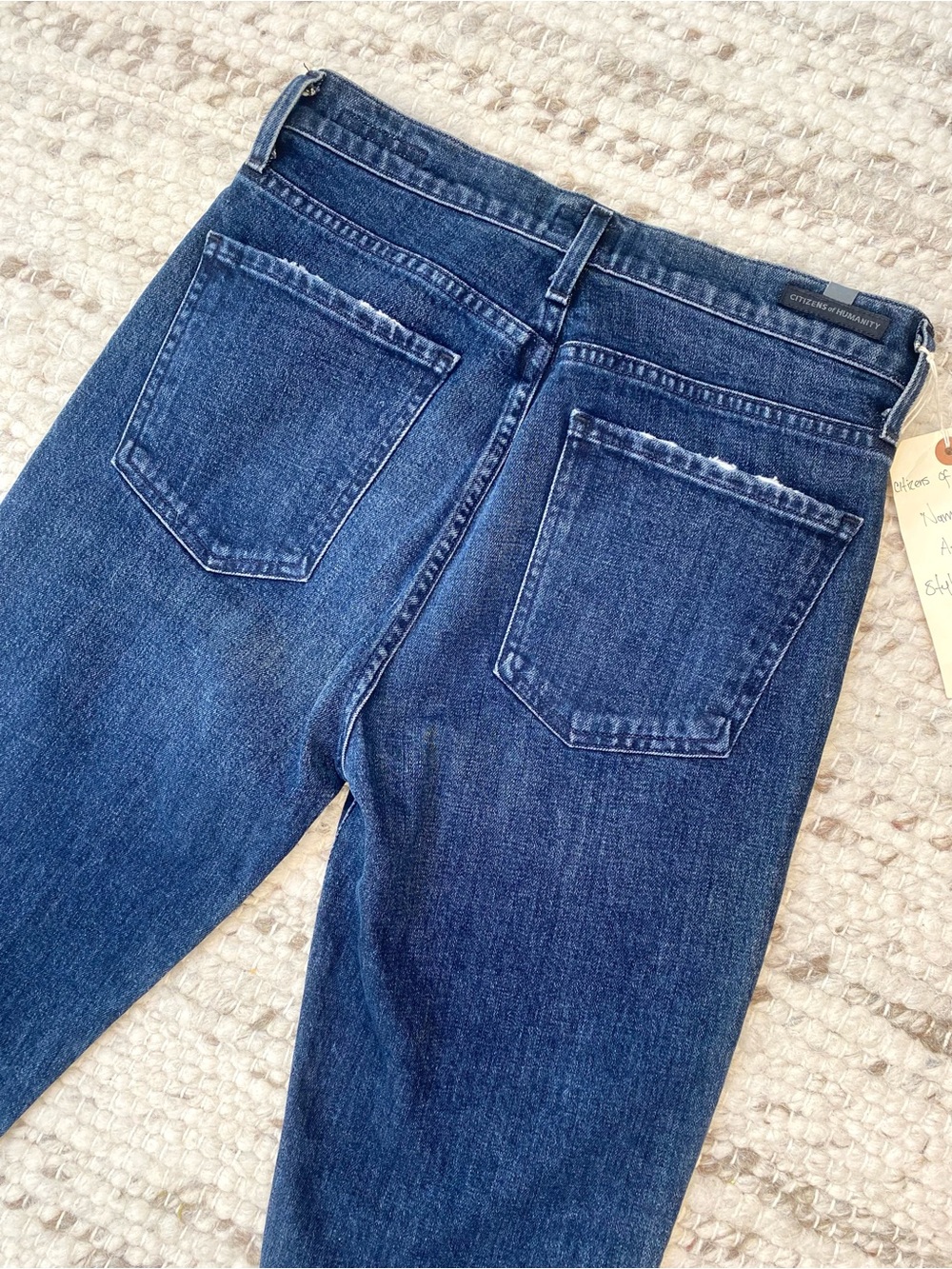 Citizens of Humanity NWT Olivia High Rise Slim Jeans Aspire, Size 27 - Picture 7 of 11